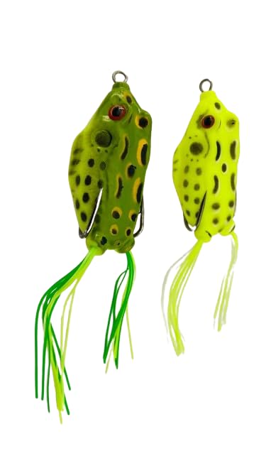 Fishing Lure Set with Realistic Frogs and Weedless Hooks, 2 Piece Kit (B0D5821BH8) Amazon Price History, Amazon Price Tracker