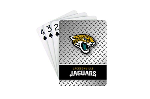 PSG INC NFL Jacksonville Jaguars Diamond Plate Playing Cards