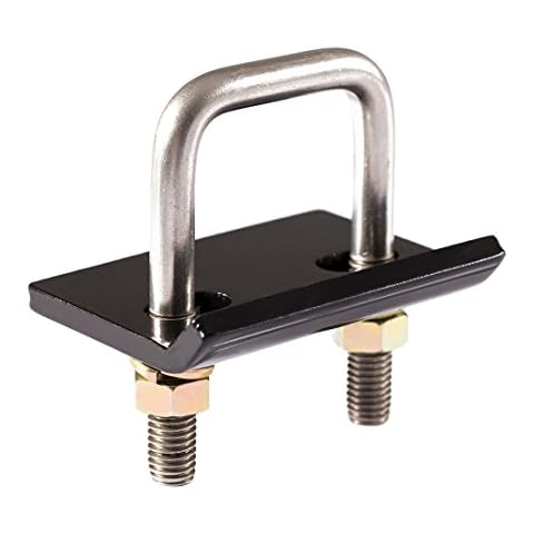 CZC AUTO Hitch Tightener, Heavy Duty Anti-Rattle Stabilizer for 1.25" and 2" Hitches, Reduce Movement from Hitch Tray Cargo Carrier Bike Rack Trailer Ball Mount, Rust Free (1 Pack, Carbon Steel) Cover