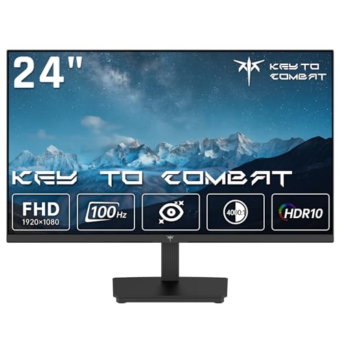 Amazon.co.jp: KEY TO COMBAT 24インチ PCモニター フルHD 1080P