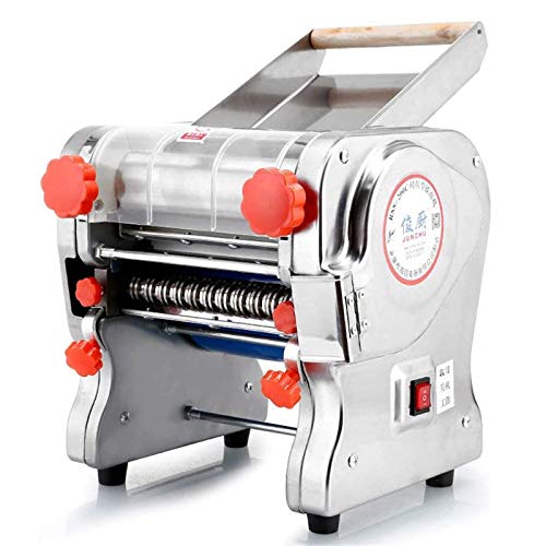 LOVEHOUGE Nudelmaschine Edelstahl Kommerzielle Elektrische Nudelmaschine Nudelschneidemaschine Für Hausgemachte…