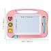 SGILE Magnetic Drawing Board for Kids, Toddlers Toys for 1 2 3 4 Year Old, Etch & Sketch Pad with 4 Stamps, Learning and Educational Toys for Boys Girls Gift, 25 x 18 CM (10 × 7 in), Pink