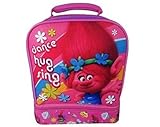 Trolls Dual Compartment Soft Lunch Box (Blue/Pink)