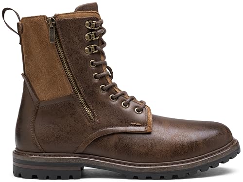 Image of JOUSEN Boots for Men Leather Casual Dress Shoes combat Boots men