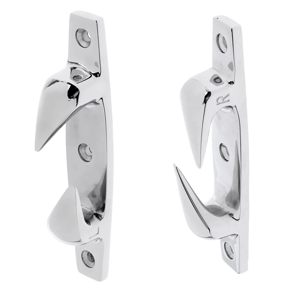Manille d'amarrage pour bateau en inox 316 robuste contre la rouille marine 119mm
