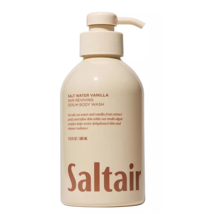 New Sal-tair Serum Body Wash, Sal Water Vanilla, 17 oz (Pack of 1)