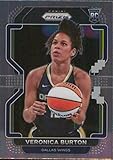 2022 Panini WNBA Prizm #187 Veronica Burton Dallas Wings Basketball Card