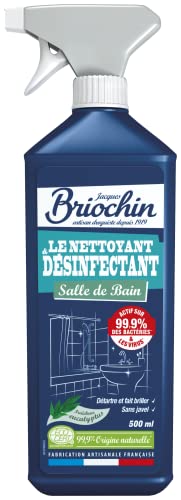 Jacques Briochin - Nettoyant désinfectant salle de bain - Fraicheur Eucalyptus - Ecocert 500 ml Cover
