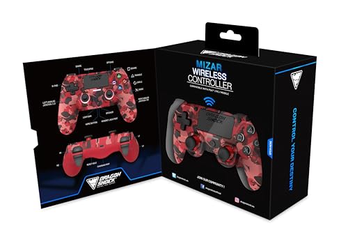Mando inalámbrico PS4 DragonShock MIZAR BT para solucionar problemas de cable en PC 6