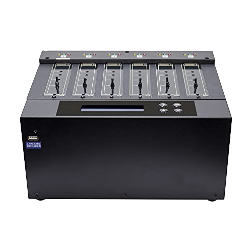 Image of Systor 1 to 5 PCIe M.2 NVMe /SATA Duplicator - 9GB /Min - SYSNVME-M2205 | Standalone PCIe M.2 NVMe /SATA duplicator to clone, erase and sanitize multiple M.2 NVMe /SATA SSDs with no computer required.