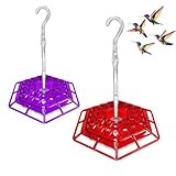 hummingbird feeders for outdoors humming bird feeder 30 feeding ports with ant moat easy to clean bird feeder for gardens leak proof design outdoor decor gifts for mom women r p 