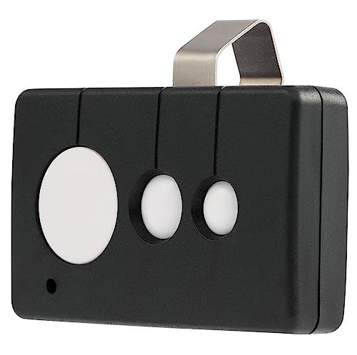 CO-Z WCR1 Gate Opener Remote Control 433.92 MHz Gate Clicker with 100 Range Visor Clip 3 in 1 Programmable Gate Remote Wireless Key for Automatic Swing & Sliding Gate Opener Garage Opener