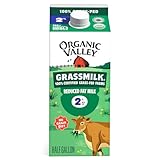 Organic Valley Grassmilk, 100% Grass Fed Organic 2% Reduced Fat Milk, Half Gallon, 64 oz