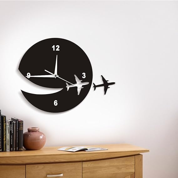 Time Flies 3D Wall Clock - A Stunning and Whimsical Timepiece, Seamlessly Blending Artistic Flair with Functional Precision, Enriching Your Space with Its Unique Design"