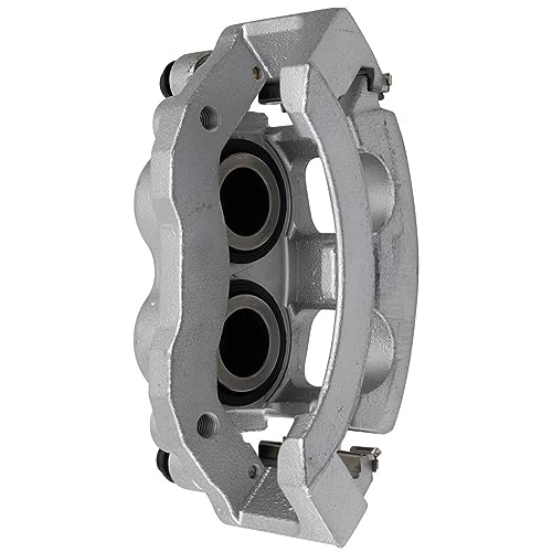 Image of Detroit Axle - Front Brake Calipers w /Brackets Replacement for Ford F-150 F-250 Lobo Expedition Lincoln Navigator - 2pc Set