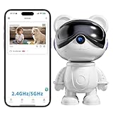Dzcctvipc-Cute Bear-2K Wireless-Smart Robot-Home Security - Camera,Nanny & Pet Motion Monitor,Baby Cry...