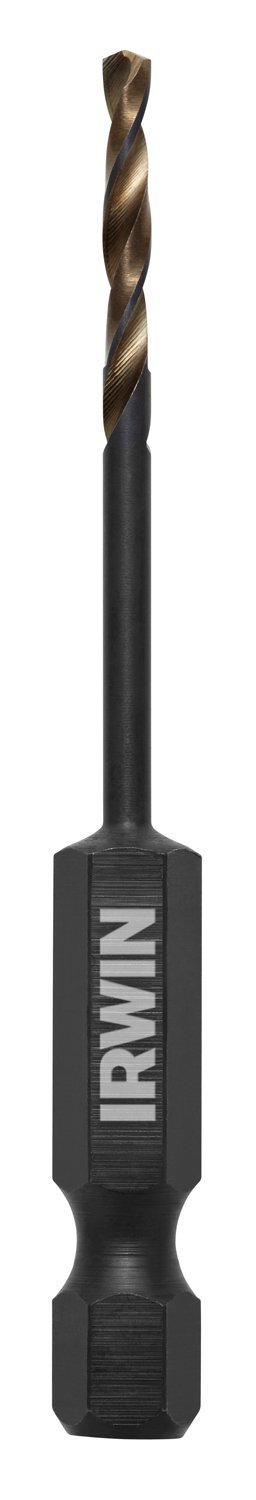 IRWIN Tools 1871047 Impact Performance Series 3/32-Inch Turbomax Black and Gold Drill Bit Bulk, 12-Pack