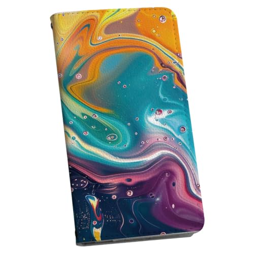 Pixel 8pro �p �蒠�^�P�[�X PU���U�[ �}�O�l�b�g �J�[�h2�� �X�^���h �J���t�� �}�[�u�� ���̃A�[�g ���� 037508