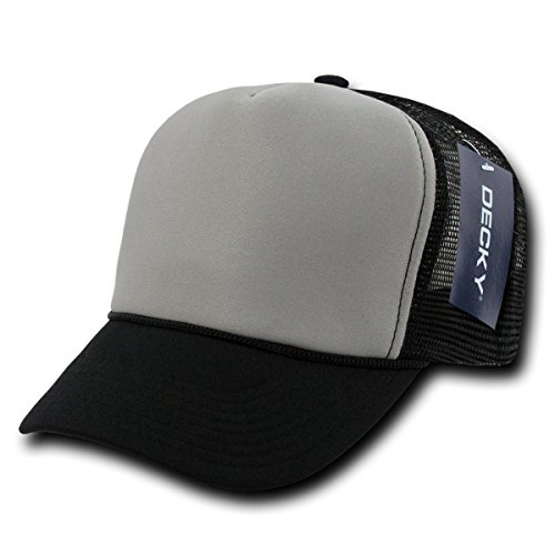 DECKY Ind. Mesh Cap, Black/Grey