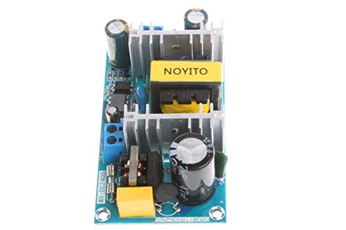 NOYITO AC to DC Isolated Power Supply Module AC 120V 100V - 240V to DC 24V 2A 48W Peak 24V 3A 72W Max Power Module with Overvoltage Overload Short-Circuit Protection (24V 2A, Peak 3A)3