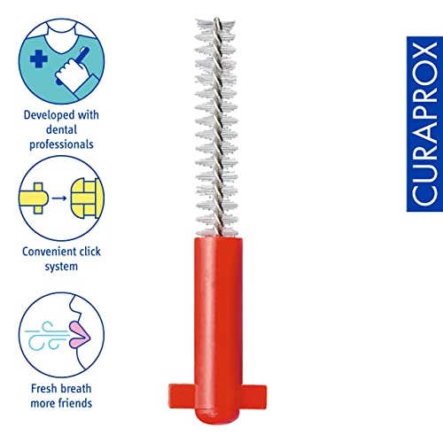 Curaprox - Curaprox interdental brushes with holder (mix of sizes Prime 06 011 Plus) 5 pcs - - Image 4
