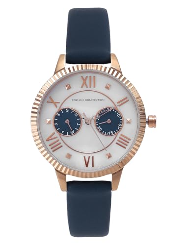 French Connection Analog Blue Dial Womens Watch-FCN00098D (B0CM6DLB5N) Amazon Price History, Amazon Price Tracker