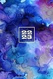 Lehrerkalender 22 – 23: Schulplaner für Lehrer ab September 2022 bis Juli 2023 | A5 Lehrerplaner mit Platz für Wochennotizen, Noten, Namen, Kontakte | ... Schuljahr 22/23 | Schuljahresplaner Aquarell