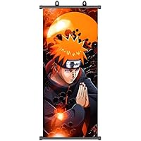 ZPPLD Póster de Naruto, cuadro enrollable grande de anime,