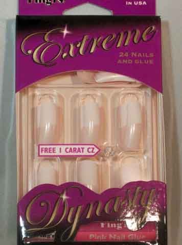 Fingrs Extreme Dynasty 24 Nails - Free 1 Carat Cz - 2510