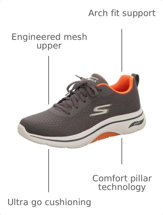 Image of Skechers Mens Go Walk Arch Fit 2.0