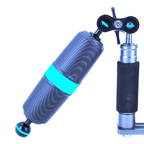 DIVTEK D52-160 Diving Buoyancy Arm with Nauticam Bayonet Mount for Diving Tray Video Light/Strobe Float Arm