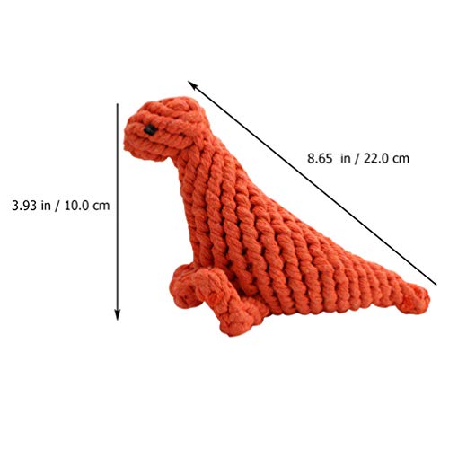 Brinquedo de mastigar para animais de estimação da POPETPOP com corda trançada de algodão para filho