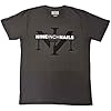 Nine Inch Nails T Shirt Icon and Band Logo Official Unisex Charcoal Grey M #2