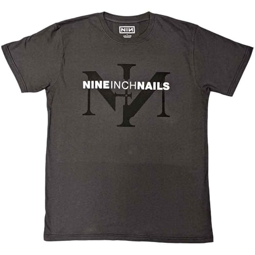 T-shirt Nine Inch Nails Rock Off unisexe anthracite - Rock iconique