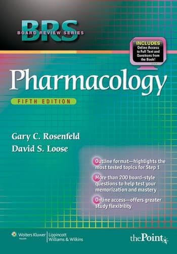 BRS Pharmacology (Board Review Series)