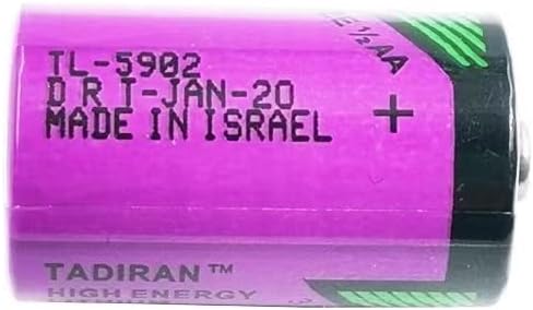 2 pcs TL-5902 1200mAh 1/2 AA 3.6 Volt Lithium Battery for Tadiran TL-5902/S