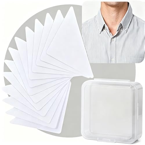160Pcs Collar Stays Dress Shirt Collar Inserts for Mens Polo Shirts Shirt Collar Support Large Quantity in Boxes Convenient for Travel and Business Trips
