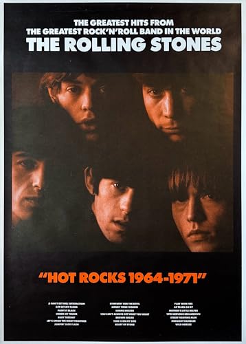 Rolling Stones Hot Rocks 1964-1971 affiche 60X91cm pour salon