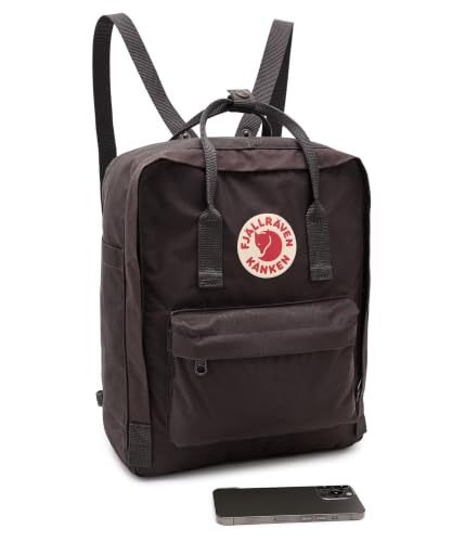 Image of Fjallraven Kanken Backpack - Durable Vinylon Fabric, Water-Resistant, Classic Design - School, Travel