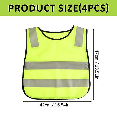 High Visibility Reflective Safety Vest with Reflective Strips, Breathable Fluorescent Safety Vests - Image 2