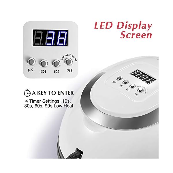 FINGART-UV-Led-Nail-Lamp-150w-57pcs-Dual-Light-Beads-Nail-Dryer-4-Timer-Setting-Gel-Nail-Polish-Lights-Curing-Gel-Nail-Lamp FINGART UV Led Nail Lamp 150w, 57pcs Dual Light Beads Nail Dryer 4 Timer Setting Gel Nail Polish Lights Curing Gel Nail Lamp