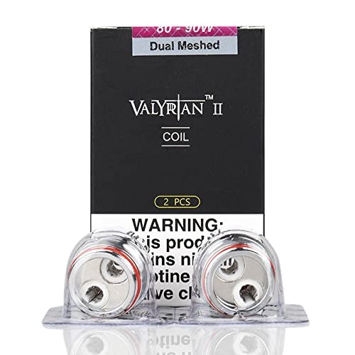 Uwell Valyrian 2 Coil 80-90w Dual Meshed 0.14ohm No Nicotine