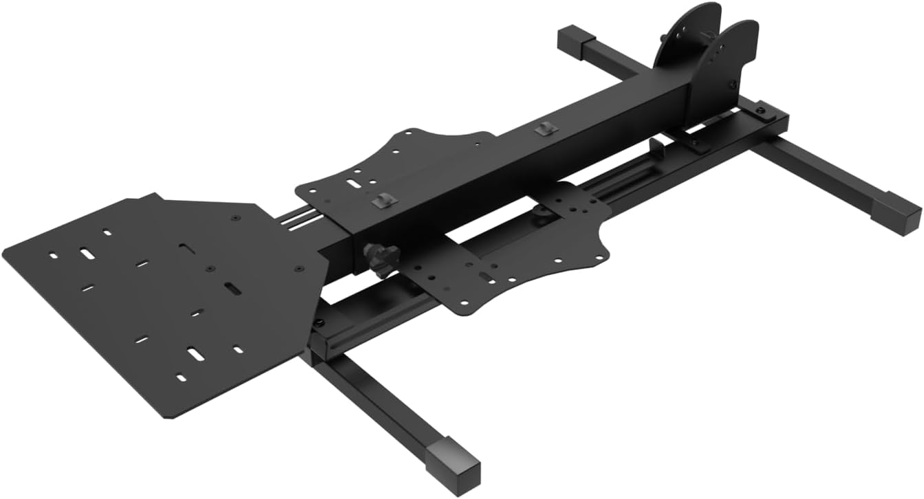 EGOTECH Universal Pro Driving Simulator Supporto universale ripiegabile per volante, cambio, pedaliera, simulatore di guida per console e videogiochi