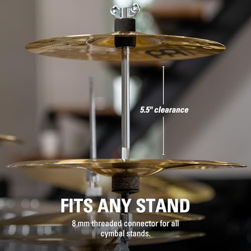 Meinl Cymbals HCS-FX HCS Cymbal Box Set Effects Pack with 10" Splash, 12" China, Plus a FREE Cymbal Stacker (VIDEO) - Image 4 thumbnail