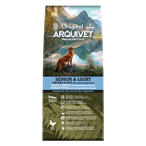 Arquivet Original Senior Y Light – Futter für ältere Hunde – Huhn und Reis – braun, 12 kg (1 Stück) – Ansicht 4