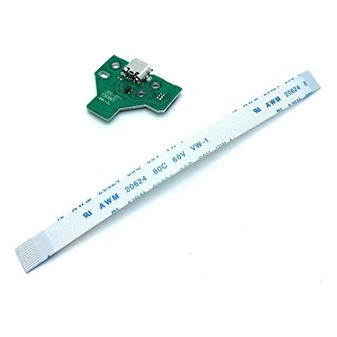 USB Charging Port Socket Board JDS-011 For SONY PS4 Controller (12 Pins) Cover