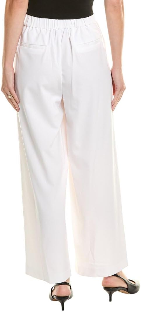 Vince Camuto Womens Wide Leg Pant, S, White