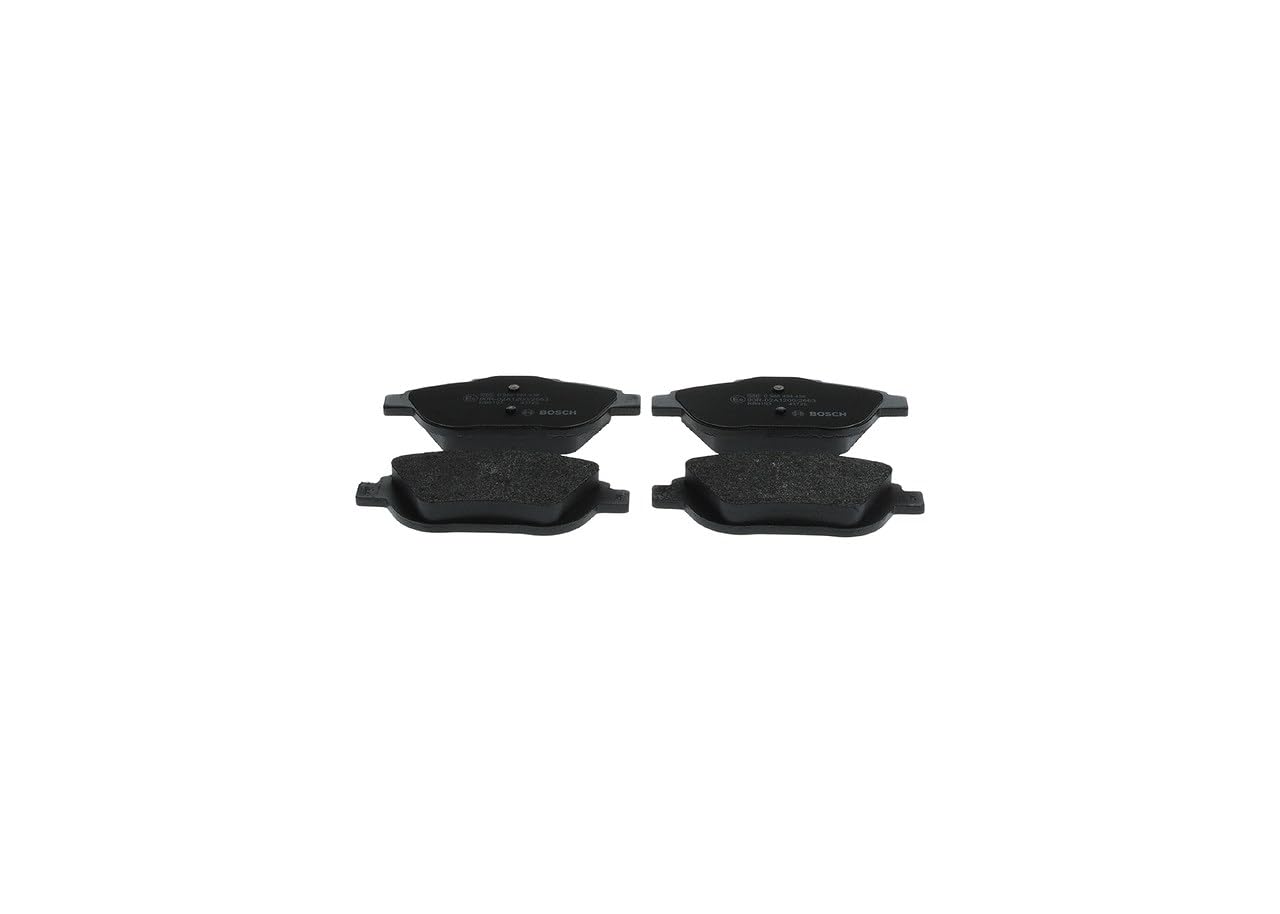 Bosch BP1360 - Plaquettes de Frein Avant pour Voiture - Jeu de 4 | Qualité Bosch - Réduction du Bruit et de la Poussière - Certifié ECE-R90 - Sans Cuivre - Avec Accessoires
