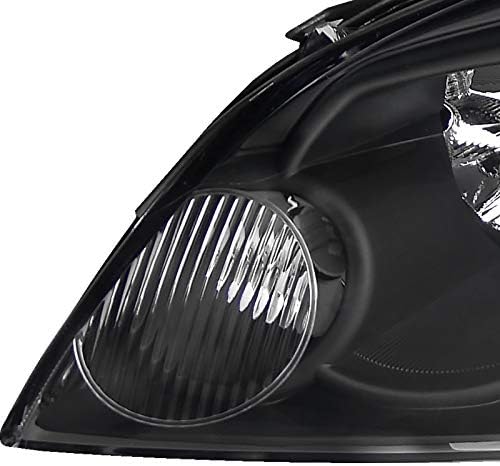 Spec-D Tuning LH-IPA06JM-RS Headlights- Black Also Fit 06-07 Monte Carlo CHEVROLET IMPALA 06-13