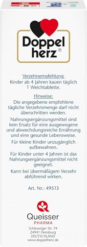 Doppelherz Omega-3 + D3 Kids - Vitamin D wird für ein gesundes Wachstum & eine gesunde Entwicklung der Knochen bei Kindern benötigt - 63 Gel-Tabs 3